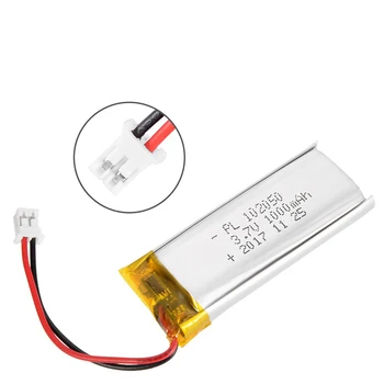 102050 3.7 V Lipo Celule 1000mah Baterie Reîncărcabilă Litiu Polimer pentru MP3 Înregistrarea GPS Stilou de Lumină LED Instrument de Frumusete