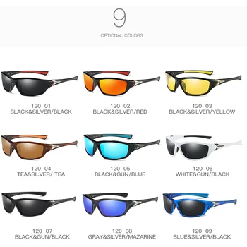 DUBERY Conduce Călătorie în aer liber Polarizat ochelari de Soare Brand de Design de Noapte Viziune ochelari de Soare Barbati Retro sex Masculin Ochelari de Soare Ochelari de protecție