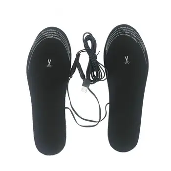 USB Încălzit Tălpi de Pantofi Picior Electrice de Încălzire Pad Picioarele Calde Ciorap Pad Mat de Echitatie de Iarnă în aer liber Schi Cald Echipament