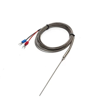 WRNK-191 Tip K Blindate Termocuplu Senzor, 10buc sonda 4.5*150mm,lungime cablu 4M