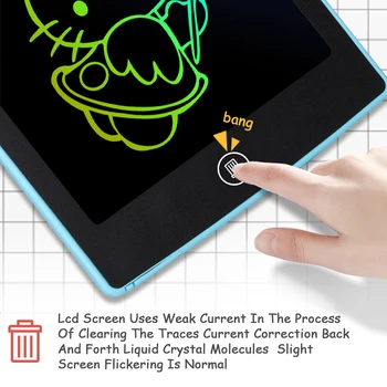 8.5/10/12 Inch LCD Placa de Desen Tabletă Electronică Desen Tabla de Scris Colorat Pictura scris de mână Pad pentru Copii Jucarii Cadou