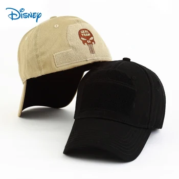 Disney Marvel Pălărie Militare Tactice Șapcă De Baseball În Aer Liber Vânătoare Craniu Camionagiu Capace De Bumbac Snapback Pălării De Soare Hat Mens Pentru Femei