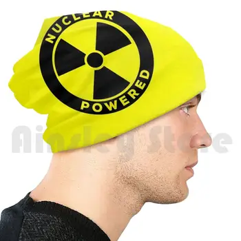 Nuclear Căciuli Pulover Capac Confortabil Nucleară Energie Nucleară Nuclear Radioactiv Biohazard Tema Galben