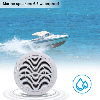120W 6.5 Inch, rezistent la apa Marină Audio de Boxe de Tavan Sistem Audio Flush Mount Difuzor Potrivit Pentru Camera de zi Bucatarie
