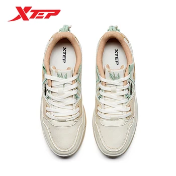 Xtep Non-Alunecare de Respirabil pentru Bărbați Pantofi de Skateboarding Agrement Pantofi Casual Bază Mid Top Adidași 878419310037