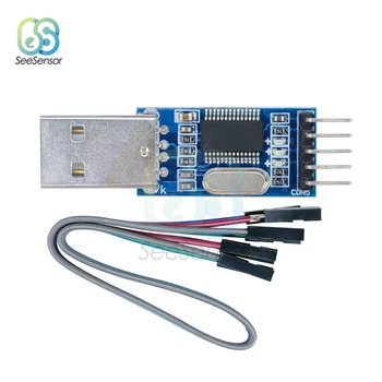 USB la RS232 TTL Convertor Adaptor de Descărcare Bord Modulul PL2303 PL2303HXA Converti Cablu Serial cu Capac Flexibil 4Pins Cablu