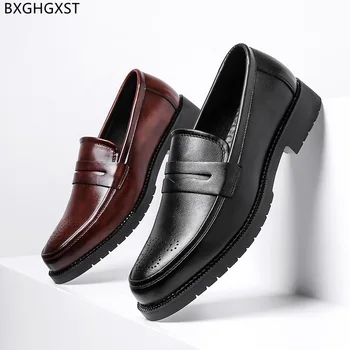 Mocasini Barbati Pantofi Rochie din Piele Designer de Pantofi pentru Bărbați de Înaltă Calitate Elegant Pantofi pentru Bărbați 2022 Chaussure Homme Zapatos Hombre