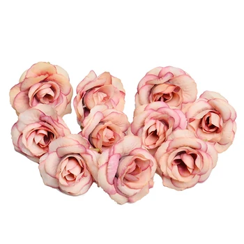 10buc 4cm Artificiale Flori de Trandafir de Mătase Pânză de Flori False Cap Petrecere de Nuntă Decorațiuni DIY Scrapbooking Cununa Accesorii