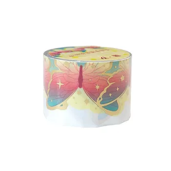 Washi Tape Folie de Aur Fluture Decorativ de Mascare Bandă Washi pentru Scrapbooking Consumabile Jurnalul DIY Arte Meserii