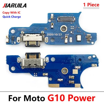Noul USB Port de Încărcare Conector Placa de Cablu Flex Cu Microfon Pentru Moto G60 G50 G100 G31 G20 G30 G41 G10 Putere G Putere Stylus